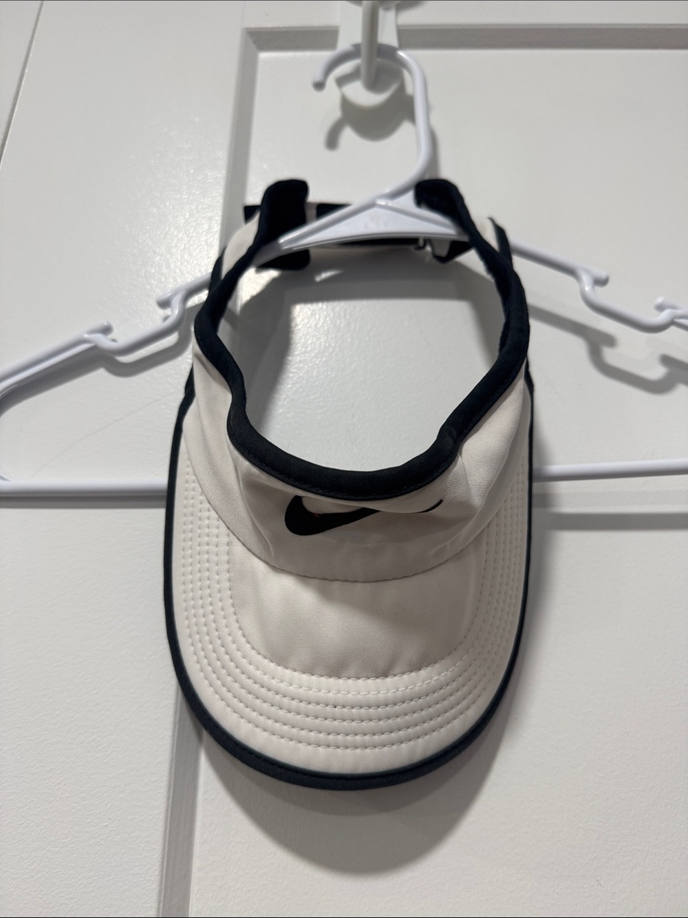 Nike Kids Cream and Black Dri-FIT Visor
